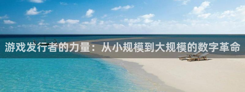 ag街机子教育科技有限公司：游戏发行者的力量：从小规模到大规模的数字革命