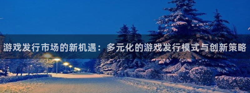 陕西省西安市ag街机子文化创意：游戏发行市场的新机遇：多元化的游戏发行模式与创新策略